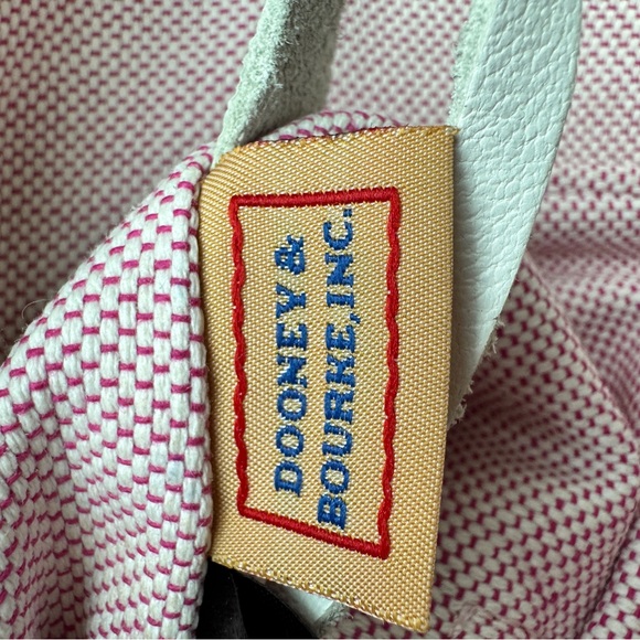 Dooney & Bourke | Large Dillen Pocket Sac White Leather Purse Hobo Shoulder - Picture 7 of 16